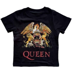 Queen - Classic Crest Toddler T-Shirt Bl
