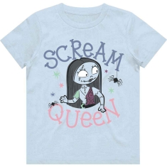 Disney - Tnbc Scream Queen Girls T-Shirt Lht Blue