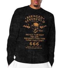 Avenged Sevenfold - Sieze The Day Uni Bl Dip-Dye Longsleeve