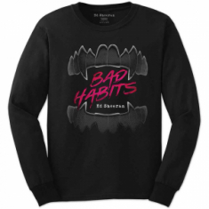 Ed Sheeran - Bad Habits Uni Bl Long Sleeve 