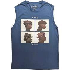 Gorillaz - Demon Days Uni Denim Tank Shirt 