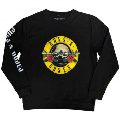 Guns N Roses - Classic Logo Uni Bl Sweatshirt 