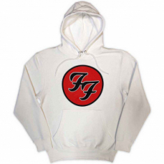 Foo Fighters - Ff Logo Uni Wht Hoodie 