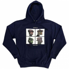 Gorillaz - Demon Days Uni Navy Hoodie 
