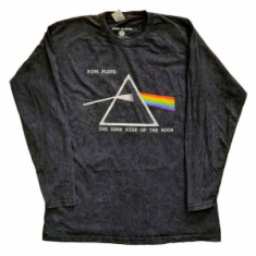 Pink Floyd - Dsotm Courier Bl Dip-Dye Longsleeve