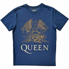 Queen - Crest Uni Denim T-Shirt