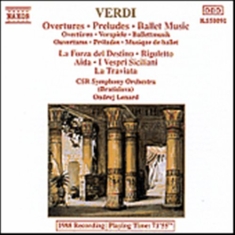 Verdi Giuseppe - Overtures/ Preludes/ Ballets