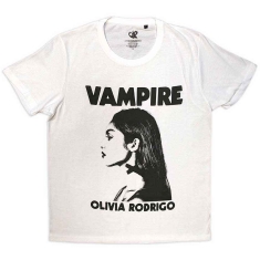 Olivia Rodrigo - Vampire Uni Wht T-Shirt  (XL)
