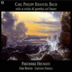 Carl Philipp Emanuel Bach - Solo A Viola Di Gamba Col Bas
