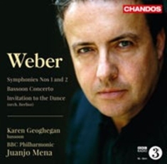 Von weber - Symphonies Nos 1&2