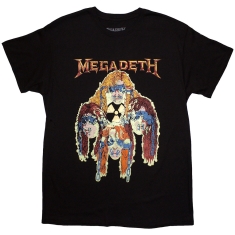 Megadeth - Nuclear Glowheads Uni Bl T-Shirt