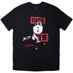 The Libertines - Fuck Em Slogan Uni Bl T-Shirt