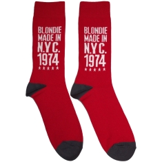 Blondie - Made In Nyc 74 Uni Red Socks