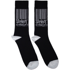 Slipknot - Large Barcode Logo Uni Bl Socks