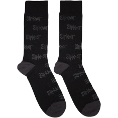 Slipknot - Aop Logos Uni Bl Socks