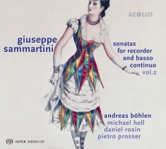 Giuseppe Sammartini - Sonatas For Recorder And Basso Cont