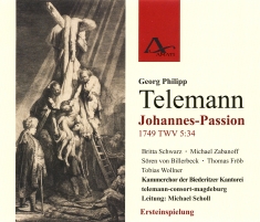 Telemann G P - St John Passion Twv 5:34