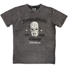 Marvel - Captain America Est. 1941 Stone Wash Uni Char T-Shirt
