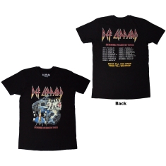 Def Leppard - Summer Stadium Tour Uni Bl T-Shirt