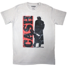 Johnny Cash - Bold Silhouette Uni Natrl T-Shirt