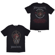 Megadeth - Youthanasia 1995 North American Tour Uni Bl T-Shirt