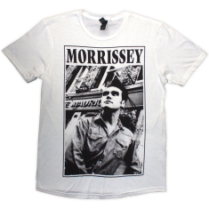 Morrissey - Maurice B&W Uni Wht T-Shirt