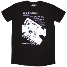 Sex Pistols - Manchester Flyer Lady Bl T-Shirt Dress