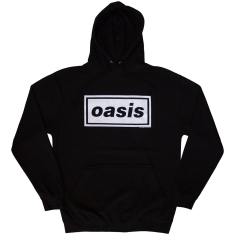 Oasis - Decca Logo Uni Bl Hoodie