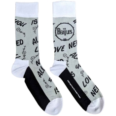 Beatles  - Aynil & Drum Uni Grey Socks (Eu 36-40)