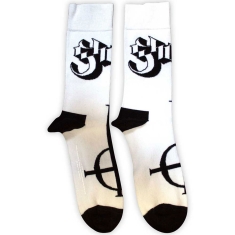 Ghost - Symbol Mono Uni Wht Socks (Eu 36-40)