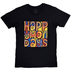 Happy Mondays - Greatest Hits Uni Bl T-Shirt