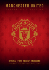 Manchester United Fc  - 2026 A3 Deluxe Calendar
