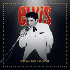 Elvis  - 2026 Square Calendar