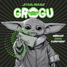 Star Wars The Mandalorian Grogu  - 2026 Square Calendar