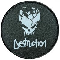 Destruction - Patch Skull Logo (10 Cm)
