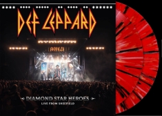 Def Leppard - Diamond Star Heroes - Live From Sheffield (Red, White & Black Splatter / 2LP)