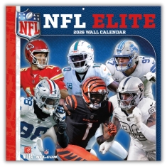 Nfl Elite - 2026 Square Calendar
