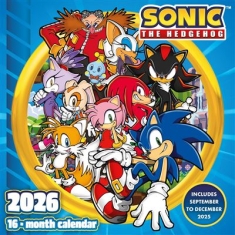Sonic The Hedgehog - 2026 Square Calendar