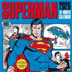 Superman - 2026 Square Calendar  (Comics)