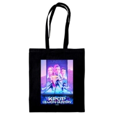 K-Pop Demon Hunters  - Key Art- Black Tote Bag