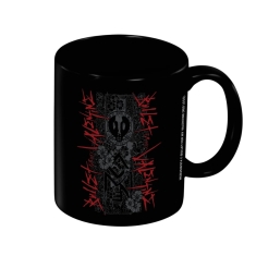 Bullet For My Valentine  - (Red Logo) Black Pod Mug