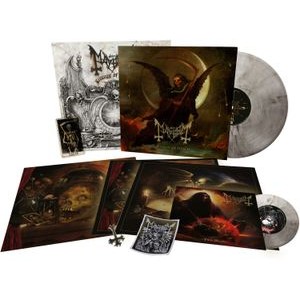 Mayhem - Liturgy Of Death (Ltd Dlx Clear/Black Marbled Vinyl LP + 7