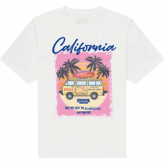 Stranger Things - California Uni Wht T-Shirt