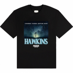 Stranger Things - Happen Here Uni Bl T-Shirt