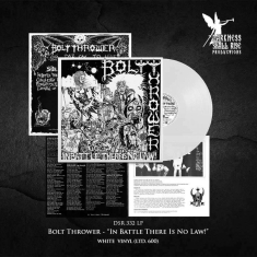 Bolt Thrower - In Battle There Is No Law (White Vi
