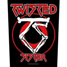 Twisted Sister - Circular Logo Back Patch