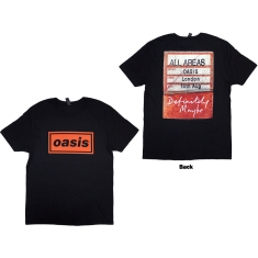 Oasis - Definitely Maybe Aaa Pass Uni Bl T-Shirt