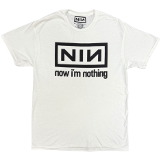 Nine Inch Nails - Now Im Nothing Uni Wht T-Shirt