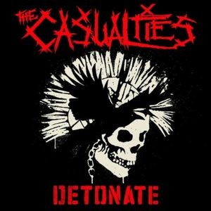The Casualties - Detonate (Red w. Black Splatter Vinyl LP)