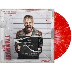 Erik Grönwall - Bad Bones (Red Splatter Vinyl LP)